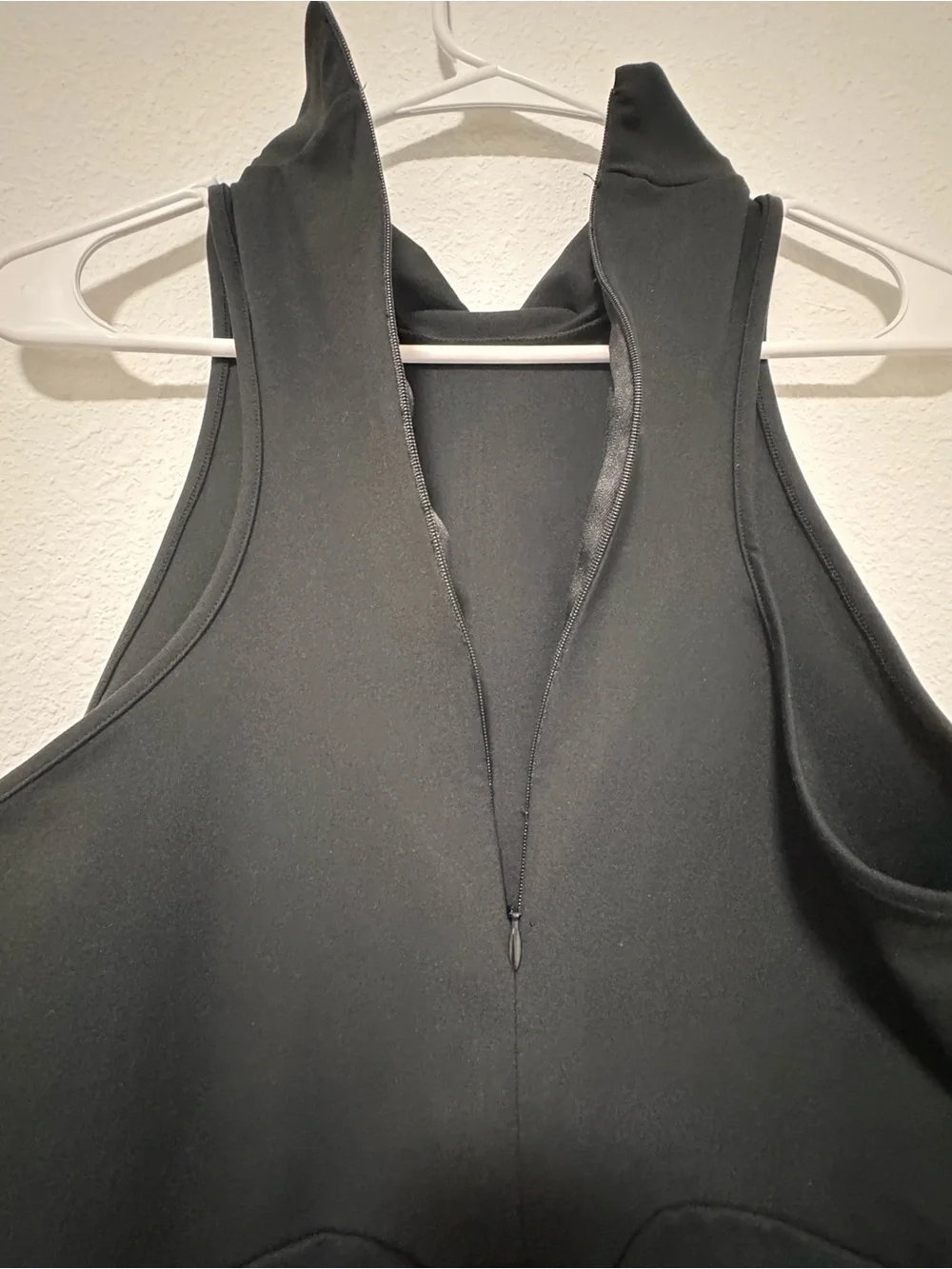 Wild Fable ButterBliss Black Mock Neck Sleeveless Jumpsuit Cropped Women’s L NWT